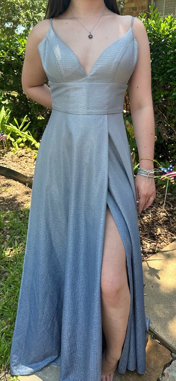 Camille Rare Women's Blue Ombre' Evening/Prom Dress - Sz 2